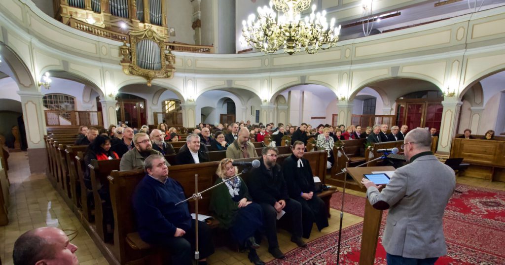Predseda Islamskej nadácie vystúpil v Evanjelickom kostole v Banskej Bystrici