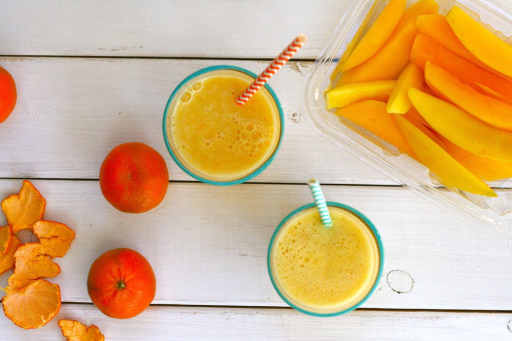 Kokosovo-mangový smoothie podľa Kaleba