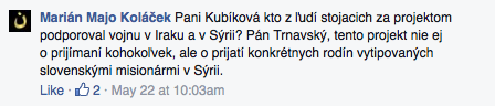 Chcú dostať na Slovensko sto rodín zo Sýrie a Iraku. Budú vyberať len kresťanov?