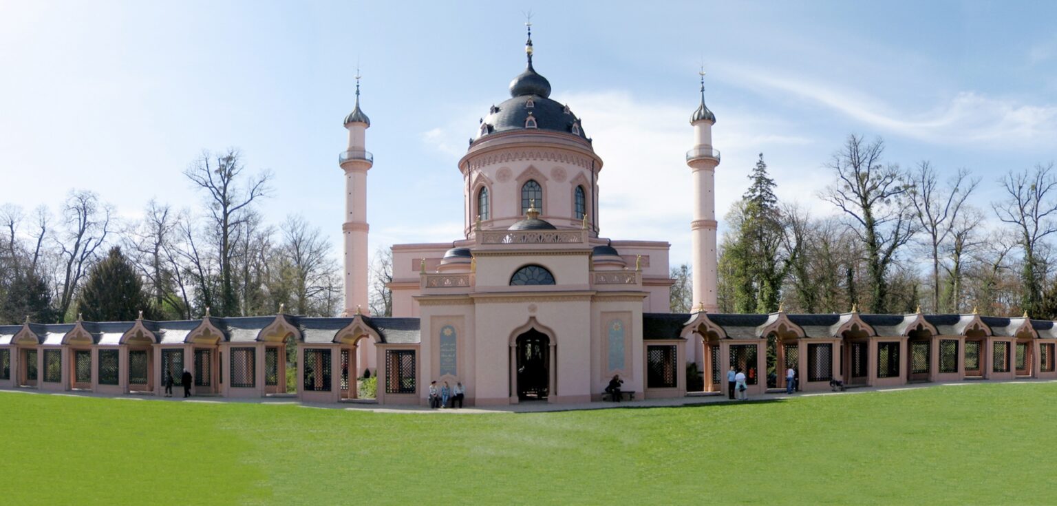 Mešity, které nesloužily k modlitbě. Zahradní stavby v Německých zemích