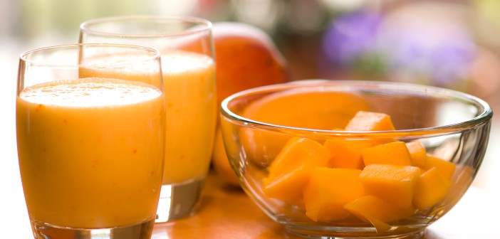 Kokosovo-mangový smoothie podľa Kaleba
